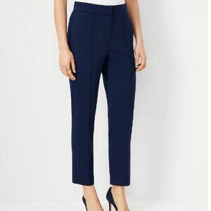 Ann Taylor Navy Dress Pants - Ankle Cropped